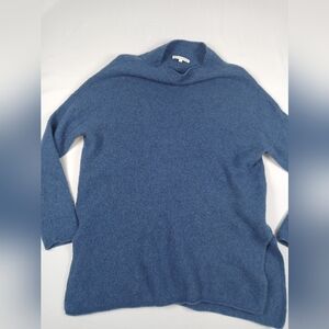 Ann mashburn Blue Cashmere Blend Sweater S